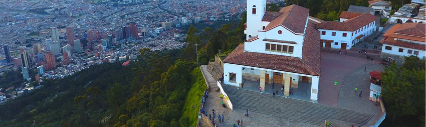 Monserrate, la terraza de Bogotá