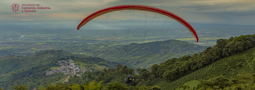imagen de parapente